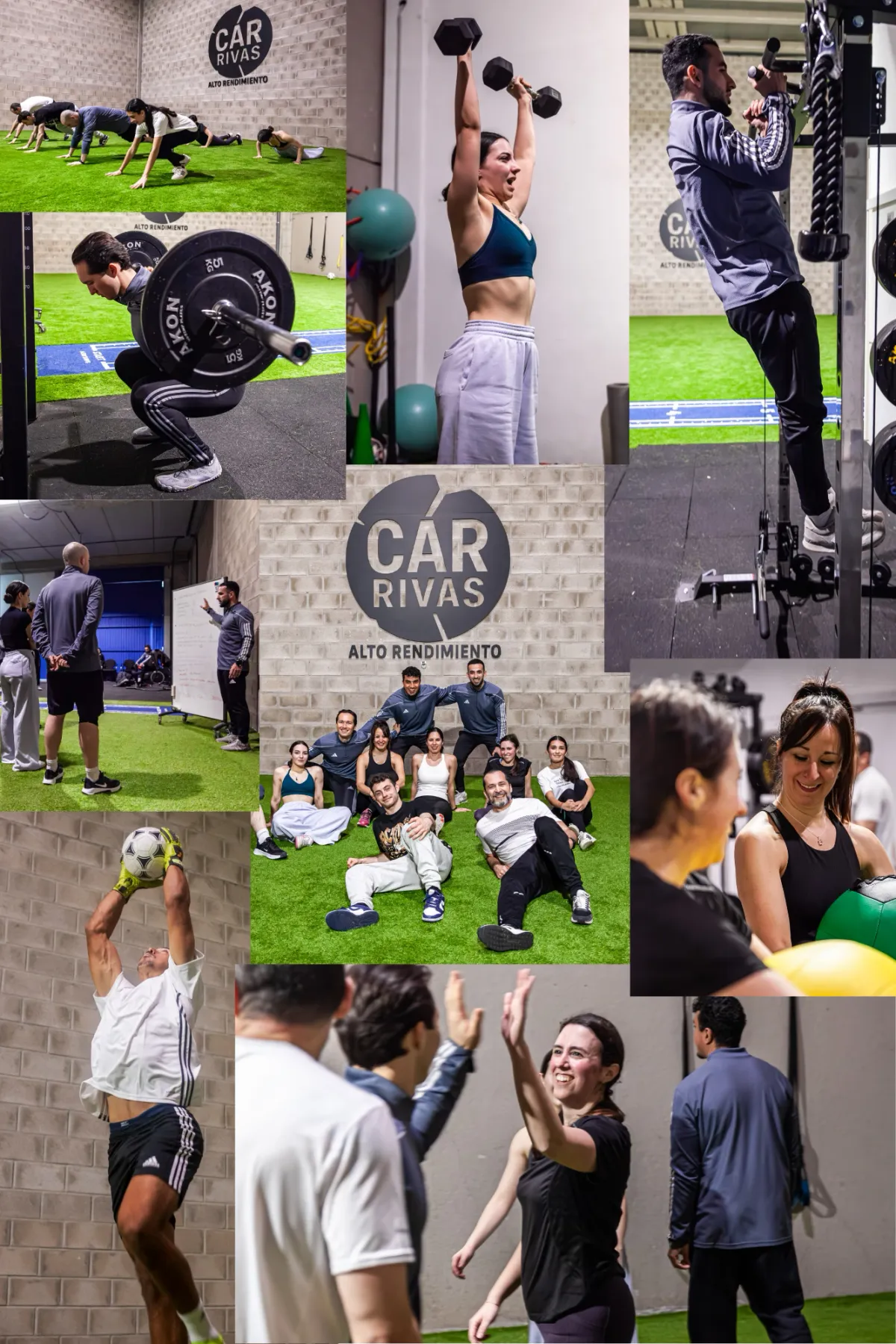 Entrenador profesional de CAR RIVAS dirigiendo una sesión