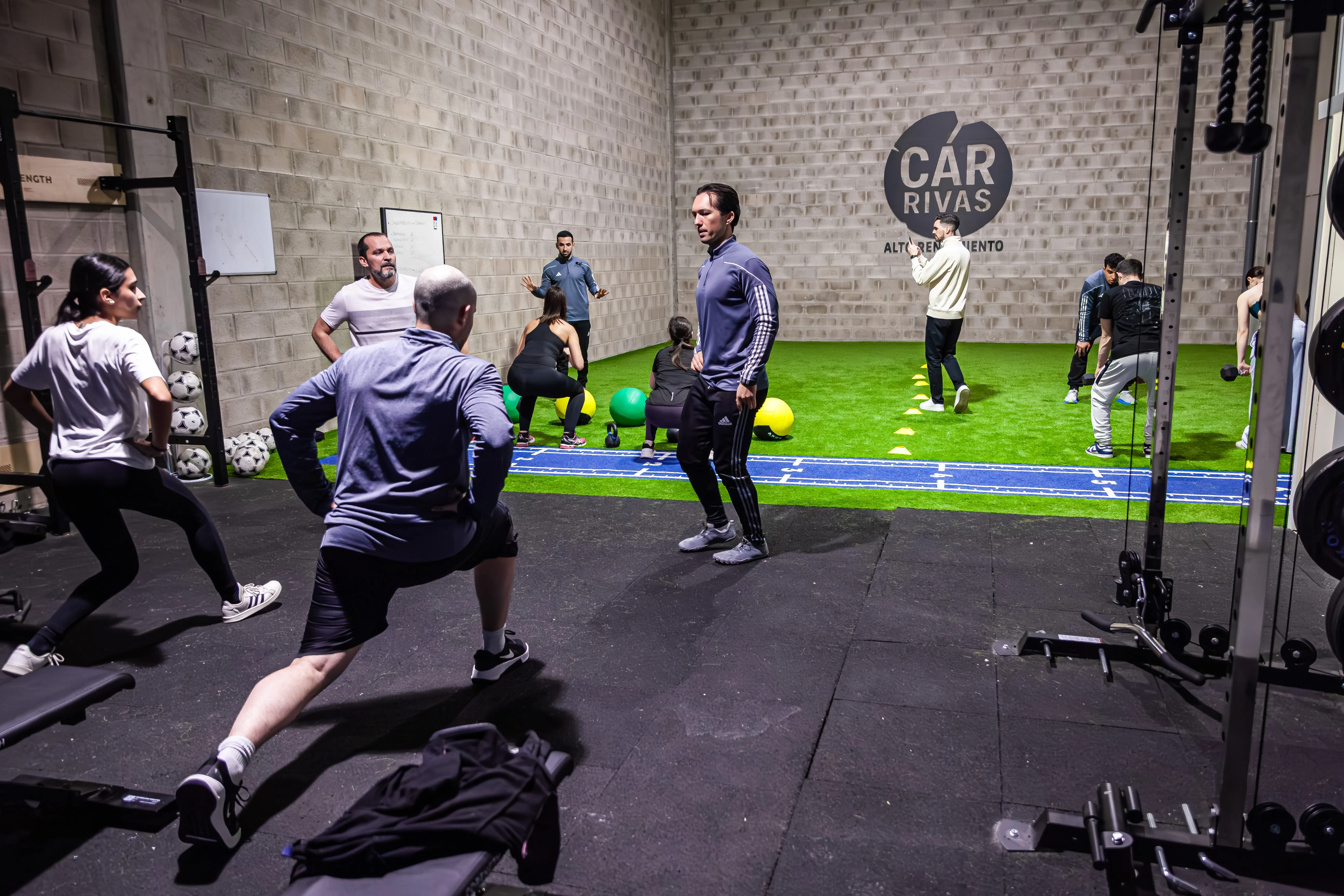Entrenamiento funcional de grupos reducidos en CAR RIVAS