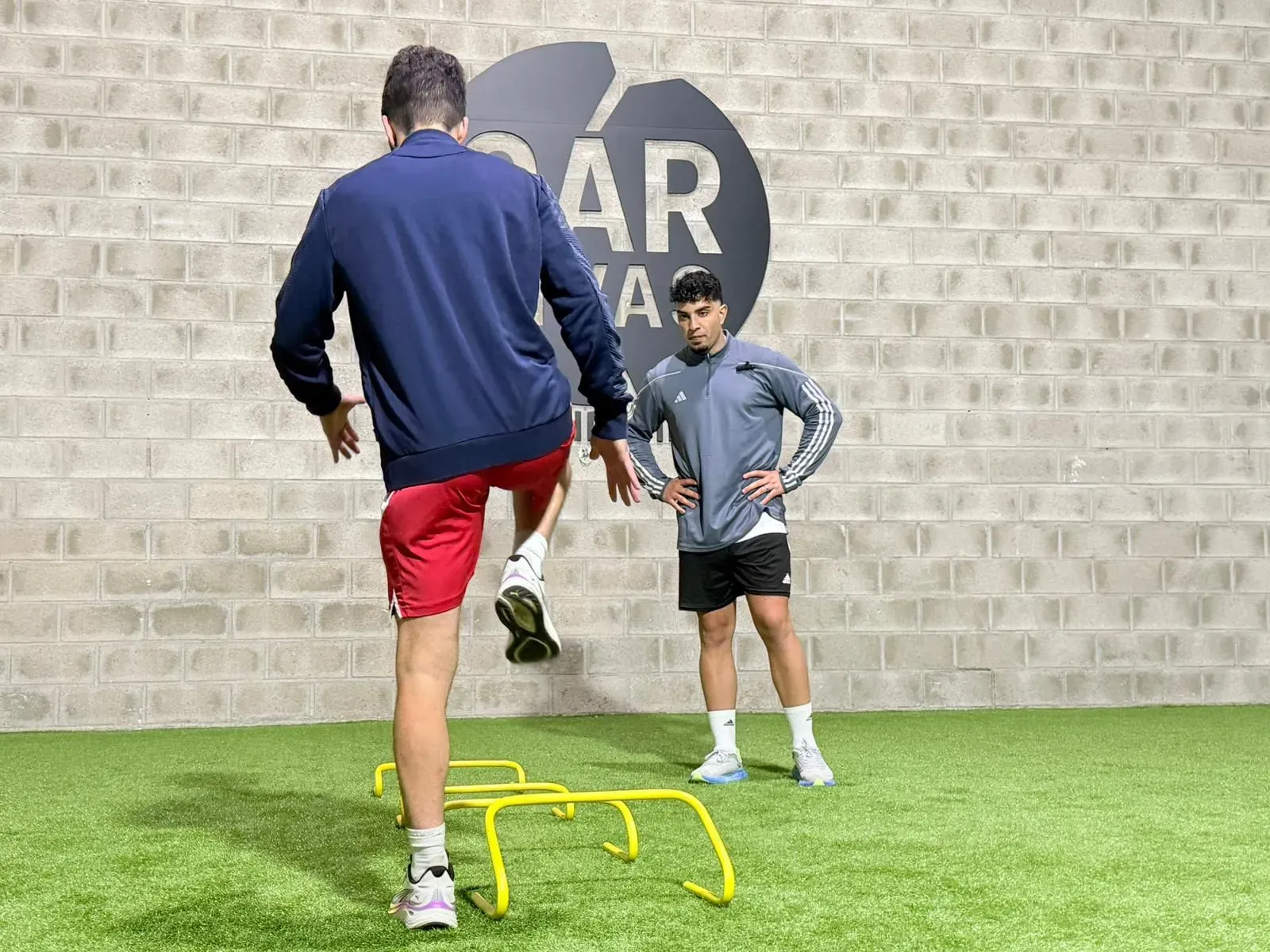 Sesión de readaptación de lesiones